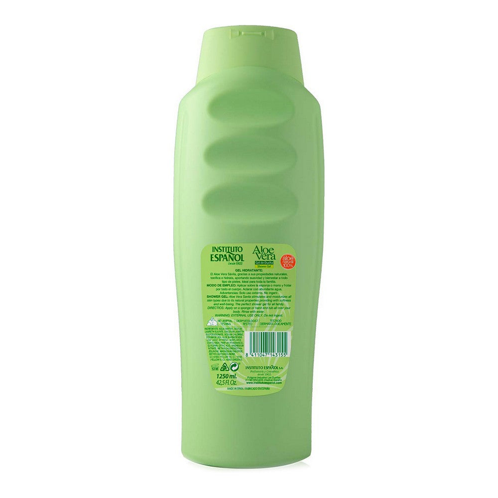 Moisturising Bath Gel with Aloe Vera Instituto Español Aloe Vera (1250