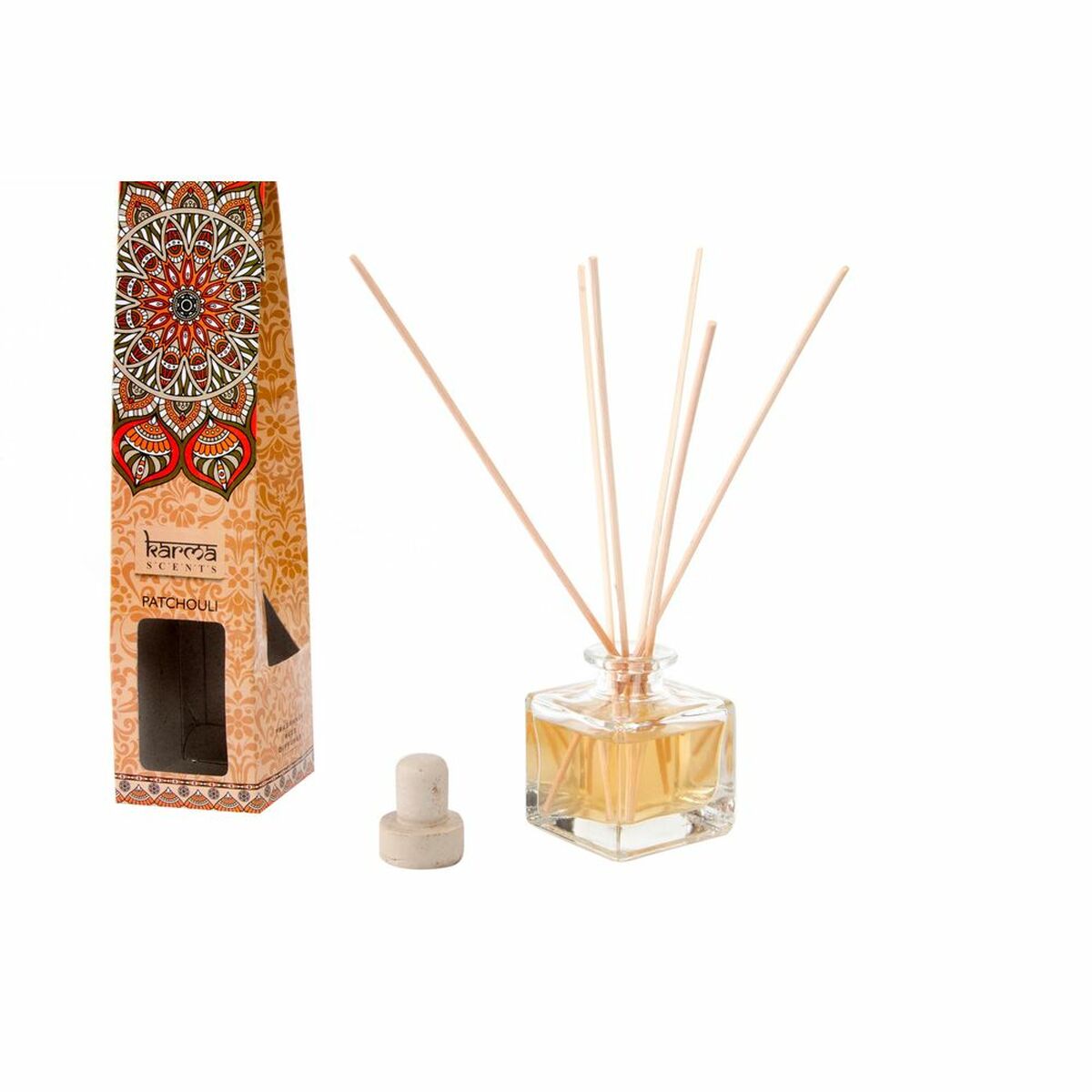 Perfume Sticks DKD Home Decor Mandala Natural Indian Man 60 ml (6