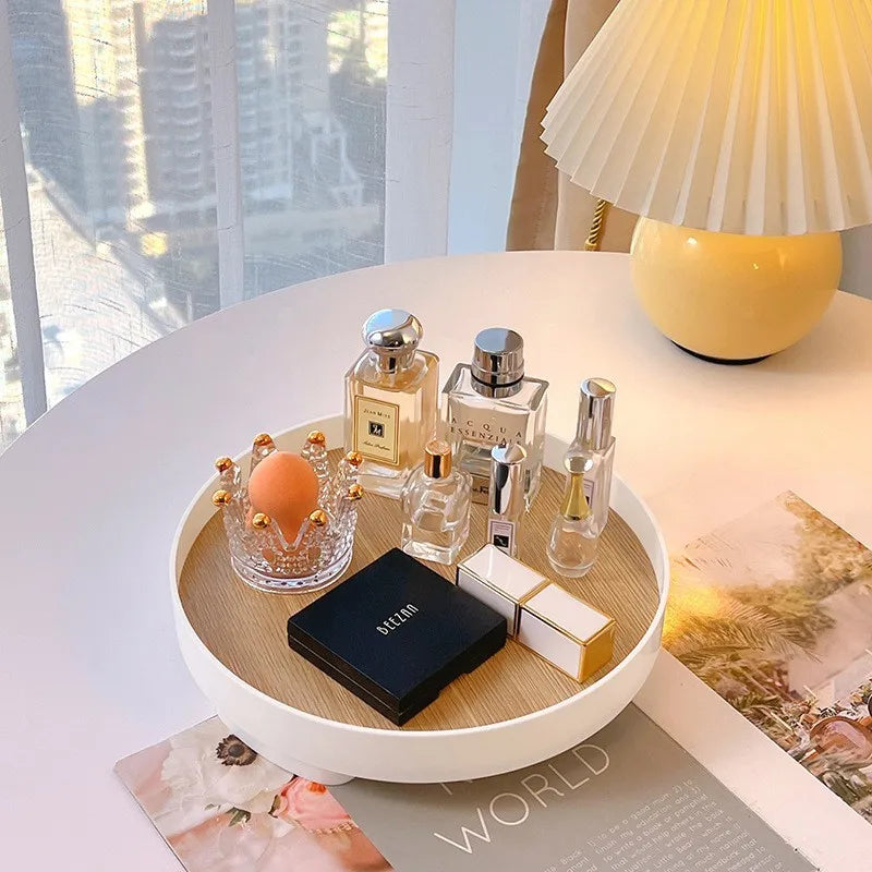 Nordic Wood Storage Tray Household Desktop Sundries Cosmetic Perfume